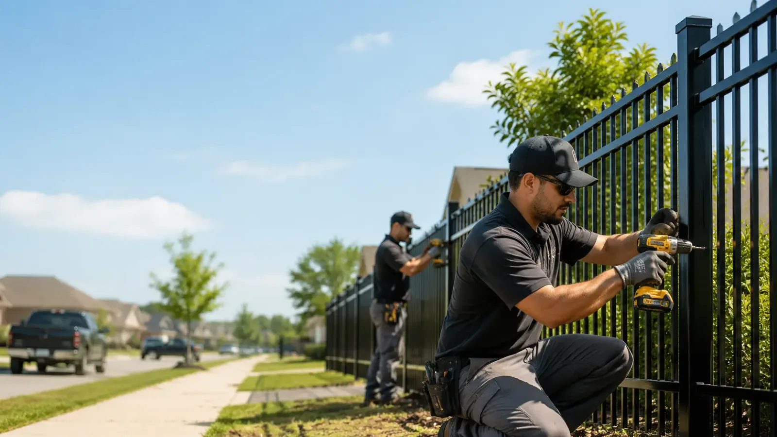 Metal Fence Installation in Bob White, WV